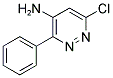 6-CHLORO-3-PHENYLPYRIDAZIN-4-AMINE 结构式