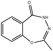 2-METHYL-1,3,4-BENZOXADIAZEPIN-5(4H)-ONE 结构式