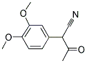 2-(3,4-二甲氧基苯基)-3-氧代丁腈 结构式