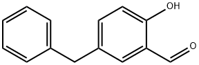 5-苄基-2-羟基苯甲醛 结构式