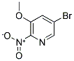 5-Bromo-2-nitro-3-methoxypyridine 结构式