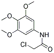 2-CHLORO-N-(3,4,5-TRIMETHOXYPHENYL)ACETAMIDE 结构式