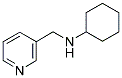 CYCLOHEXYL-PYRIDIN-3-YLMETHYL-AMINE 结构式