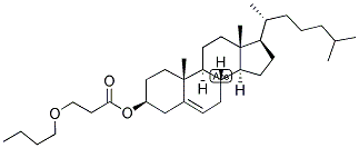 5-CHOLESTEN-3BETA-OL 3-(2'-BUTOXYETHYLCARBONATE) 结构式