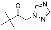 3,3-DIMETHYL-1-(1,2,4-TRIAZOL-1-YL)-2-BUTANONE 结构式