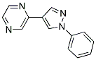 2-(1-PHENYL-1H-PYRAZOL-4-YL)PYRAZINE 结构式