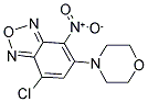 7-CHLORO-5-MORPHOLIN-4-YL-4-NITRO-BENZO[1,2,5]OXADIAZOLE 结构式