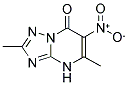 2,5-DIMETHYL-6-NITRO[1,2,4]TRIAZOLO[1,5-A]PYRIMIDIN-7(4H)-ONE 结构式