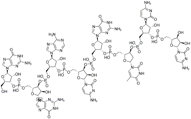 AAT II LINKER, 5'-NON-PHOSPHORYLATED 结构式