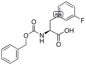 CBZ-3-FLUORO-L-PHE 结构式