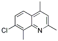 7-Chloro-2,4,8-trimethylquinoline 结构式