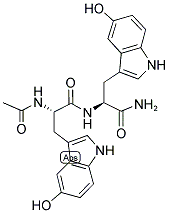 N-ACETYL-5-HYDROXYTRPTOPHAN-5-HYDROXYTRPTOPHAN NH2 结构式