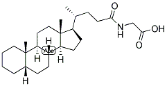 5-BETA-CHOLANIC ACID N-(CARBOXYMETHYL)-AMIDE 结构式