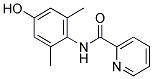 N-(4-HYDROXY-2,6-DIMETHYLPHENYL)-2-PYRIDINECARBOXAMIDE 结构式