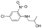 1-[(4-CHLORO-2-NITROPHENYL)AMINO]PROPAN-2-OL 结构式