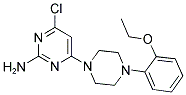 4-CHLORO-6-[4-(2-ETHOXYPHENYL)PIPERAZINO]-2-PYRIMIDINAMINE 结构式
