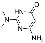 6-Amino-2-(dimethylamino)pyrimidin-4(3H)-one 结构式