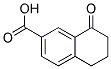 8-OXO-5,6,7,8-TETRAHYDRO-NAPHTHALENE-2-CARBOXYLIC ACID 结构式