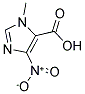 1-Methyl-4-nitro-1H-imidazole-5-carboxylic acid 结构式