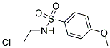 N-(2-CHLOROETHYL)-4-METHOXYBENZENESULFONAMIDE 结构式