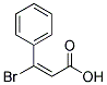 3-BROMO-3-PHENYLACRYLIC ACID 结构式