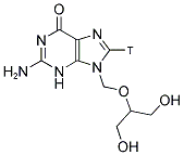 GANCICLOVIR, [8-3H] 结构式