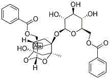 苯甲酰芍药苷 结构式