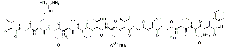 ILE-GLY-ARG-ASN-LEU-LEU-THR-GLN-ILE-GLY-CYS-THR-LEU-ASN-PHE 结构式