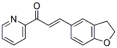 3-(2,3-DIHYDROBENZO[B]FURAN-5-YL)-1-(2-PYRIDYL)PROP-2-EN-1-ONE 结构式