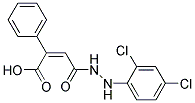 4-[2-(2,4-DICHLOROPHENYL)HYDRAZINO]-4-OXO-2-PHENYL-2-BUTENOIC ACID 结构式