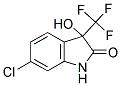 6-CHLORO-3-HYDROXY-2-OXO-3-(TRIFLUOROMETHYL)INDOLINE 结构式