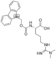 FMOC-ARG(ME)2-OH(ASYMMETRICAL) 结构式