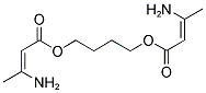 1,4-BUTYLENEGLYCOLBIS(3-AMINO-CROTONATE) 结构式