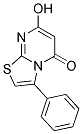 7-Hydroxy-3-phenyl-5H-[1,3]thiazolo[3,2-a]pyrimidin-5-one 结构式