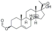 17ALPHA-HYDROXYPREGNENOLONE FORMATE 结构式