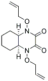 CIS-5,6-TETRAMETHYLEN-1,4-DIALLYLOXYPIPERAZINE-2,3-DIONE 结构式