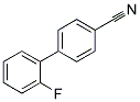 2'-FLUORO[1,1'-BIPHENYL]-4-CARBONITRILE 结构式