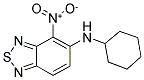 N-CYCLOHEXYL-4-NITRO-2,1,3-BENZOTHIADIAZOL-5-AMINE 结构式