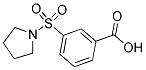 3-(1-PYRROLIDINYLSULFONYL)BENZENECARBOXYLIC ACID 结构式