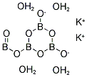 POTASSIUM TETRA-BORATE, HYDROUS 结构式