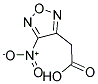 (4-NITRO-FURAZAN-3-YL)-ACETIC ACID 结构式