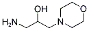 1-Amino-3-morpholin-4-yl-propan-2-ol 结构式
