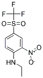 ETHYL-(2-NITRO-4-TRIFLUOROMETHANESULFONYL-PHENYL)-AMINE 结构式