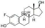 1,3,5(10)-ESTRATRIEN-2-FLUORO-3,17-BETA-DIOL 结构式