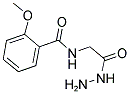 N-(2-HYDRAZINO-2-OXOETHYL)-2-METHOXYBENZAMIDE 结构式