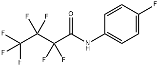 2,2,3,3,4,4,4-HEPTAFLUORO-N-(4-FLUOROPHENYL)BUTANAMIDE 结构式
