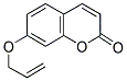 7-ALLYLOXYCOUMARIN 结构式