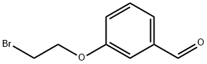 3-(2-溴乙氧基)苯甲醛 结构式