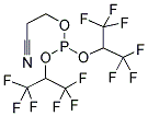 2-CYANOETHYL-BIS(1,1,1,3,3,3-HEXAFLUORO-2-PROPYL)PHOSPHITE 结构式