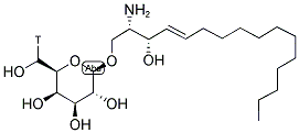 PSYCHOSINE, [GALACTOSE-6-3H] 结构式